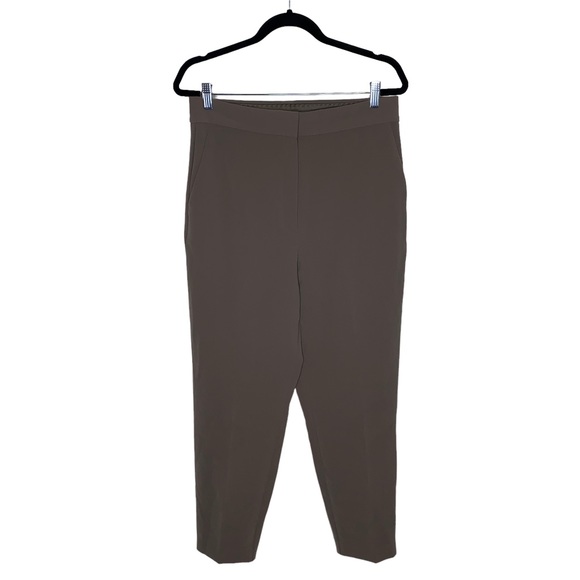 Aritzia Babaton Renzo Pant Slim Fit Trouser TAUPE - Picture 2 of 13